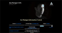 Desktop Screenshot of joe-flanigan.info