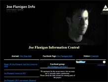 Tablet Screenshot of joe-flanigan.info